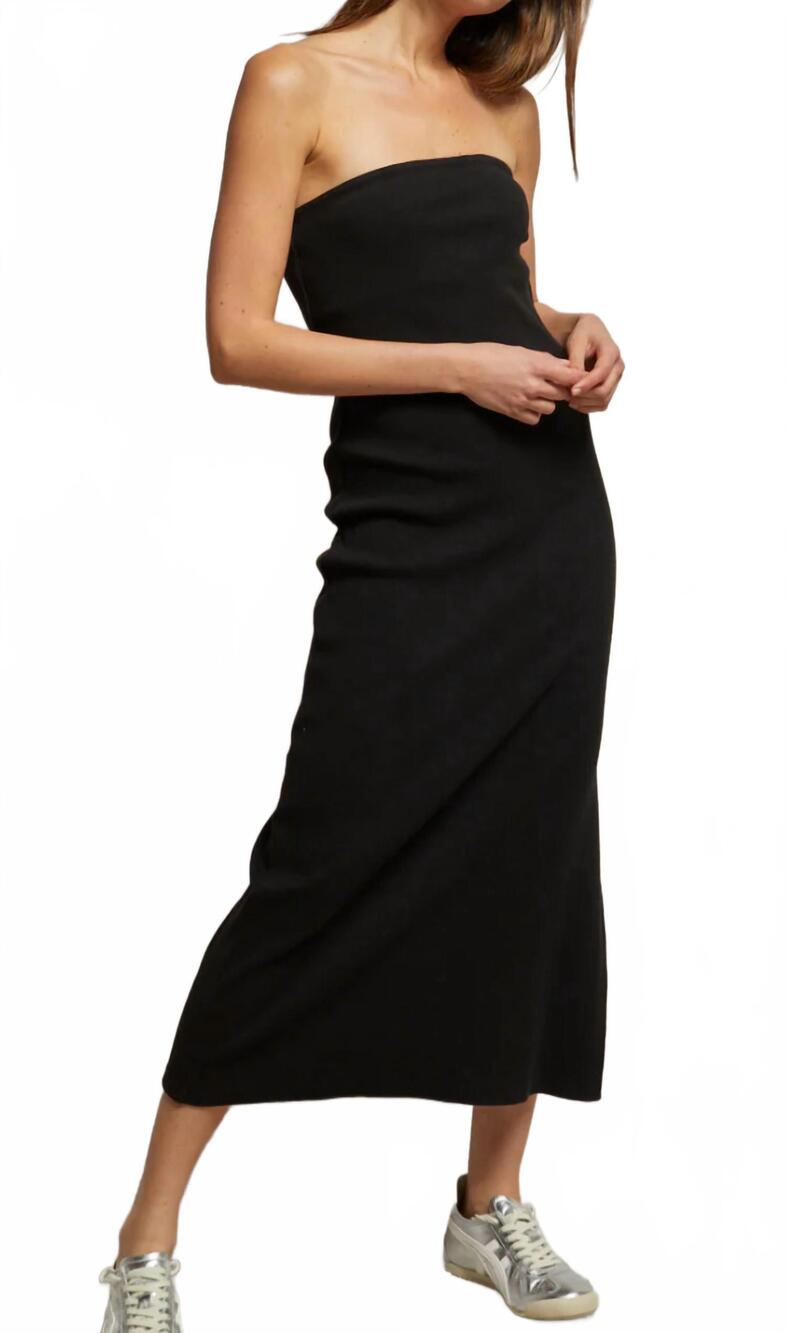 NEW PERFECTWHITETEE nadine strapless dress in perfect white tee